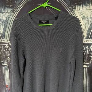 All Saints Knitted Sweater Men's Size XS Y2K Street Fashion 2000's Preppy